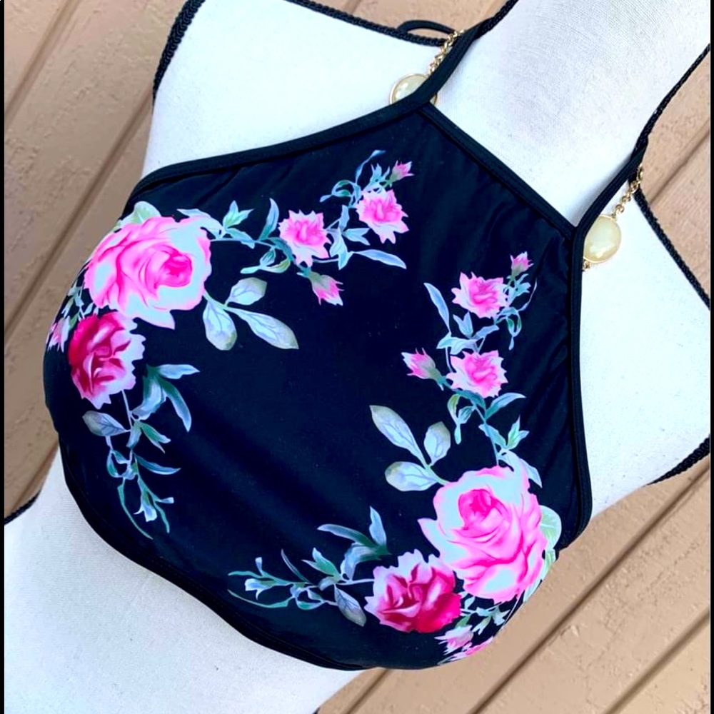 Floral Swim bikini top
